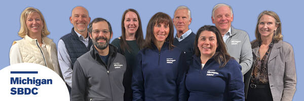 MI SBDC Team Photo with Logo